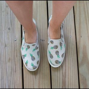 Canvas pineapple Keds